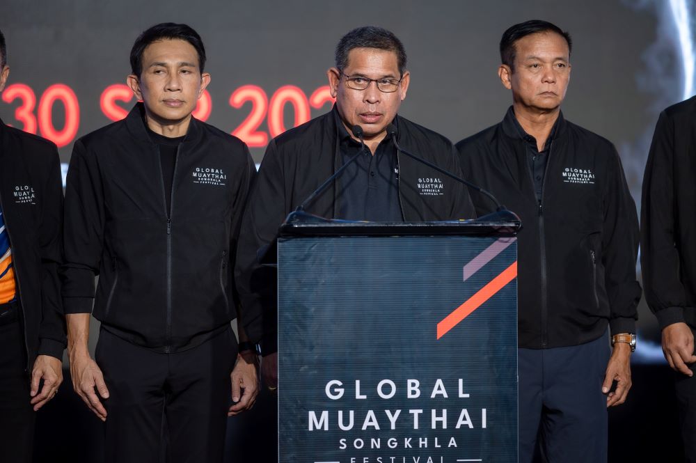 “GLOBAL MUAY THAI SONGKHLA FESTIVAL”  ปลุกพลังมวยไทยสู่เวทีโลก ขับเคลื่อนเศรษฐกีฬาสงขลา